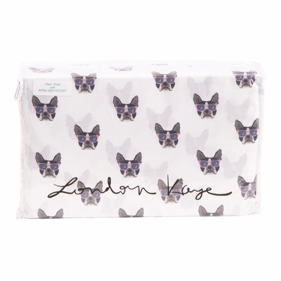 Cynthia Rowley Frenchie Gotta Have Shades Sheets - Picture 8 of 8